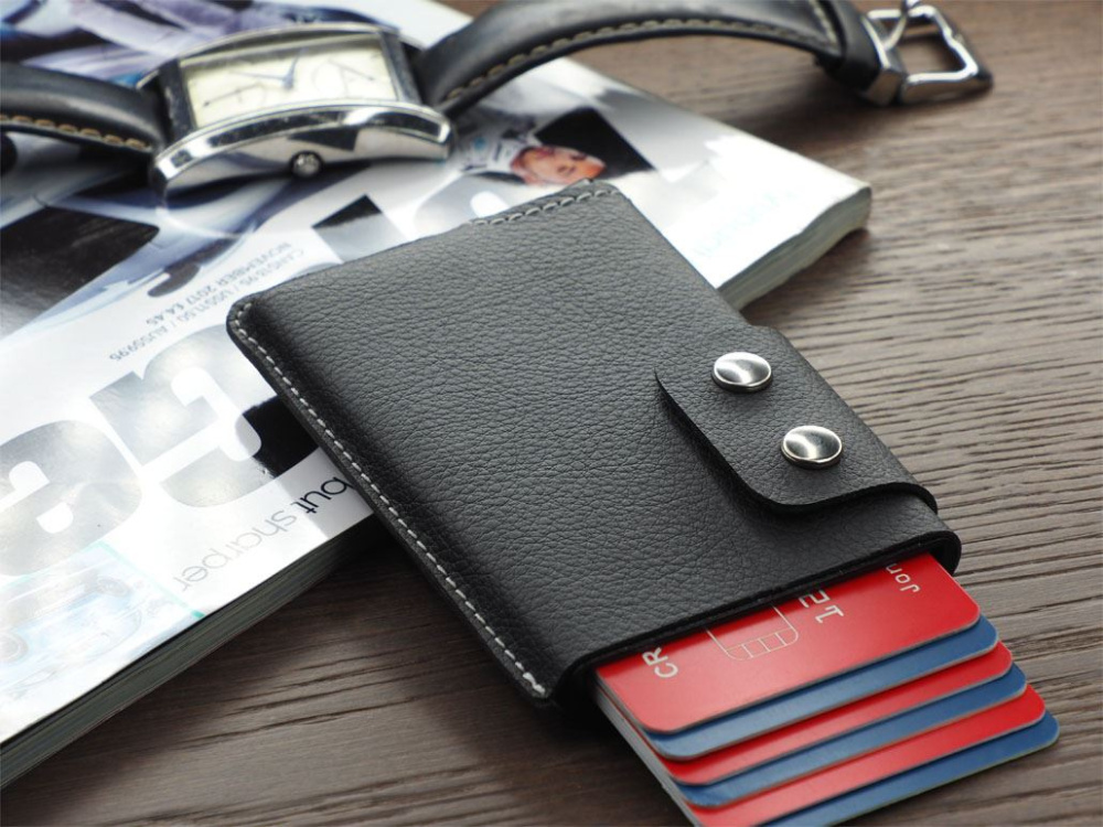 Logo trade advertising products picture of: RFID wallet 545157