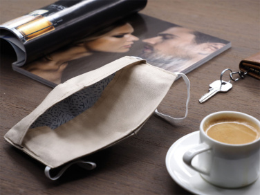 Logotrade promotional items photo of: VENUS PRO cotton face mask with a pocket an HEPA filter 1378165