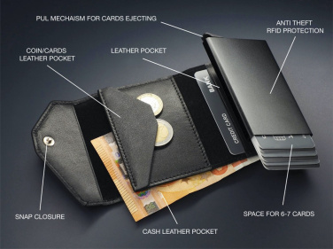Logotrade promotional merchandise picture of: RFID wallet 1249131