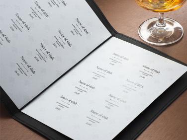 Logo trade promotional products image of: Menu cover Ambiente 1181265