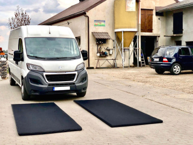 Logo trade corporate gifts image of: Transit disinfection mat 120x300x4cm 1384087