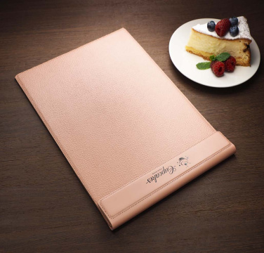 Logo trade promotional giveaways image of: Menu cover 1241281