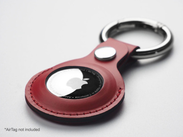 Logo trade promotional merchandise image of: Keyring with holder for AirTag 1914094