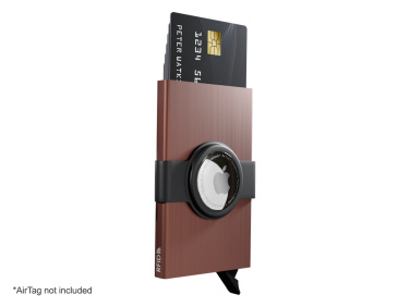 Logo trade promotional products picture of: RFID credit card case with holder for AirTag 2163155