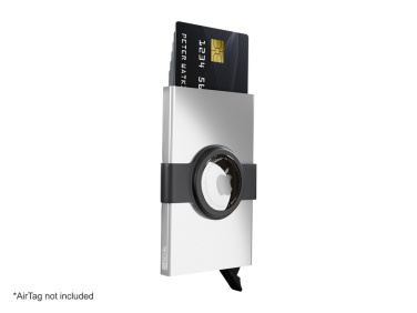 Logotrade business gift image of: RFID credit card case with holder for AirTag 2163108