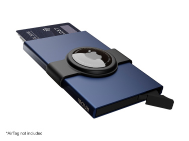 Logotrade promotional gift image of: RFID credit card case with holder for AirTag 2163108