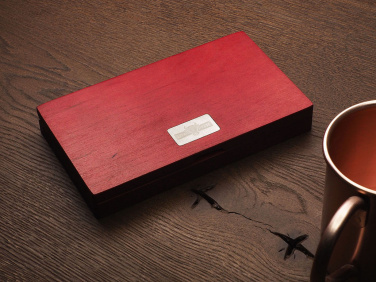 Logo trade advertising products image of: Wooden bill box 1816121
