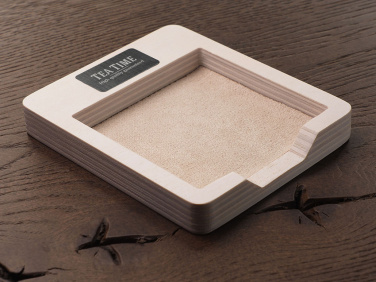 Logotrade advertising product picture of: Wooden memo card box 1832121
