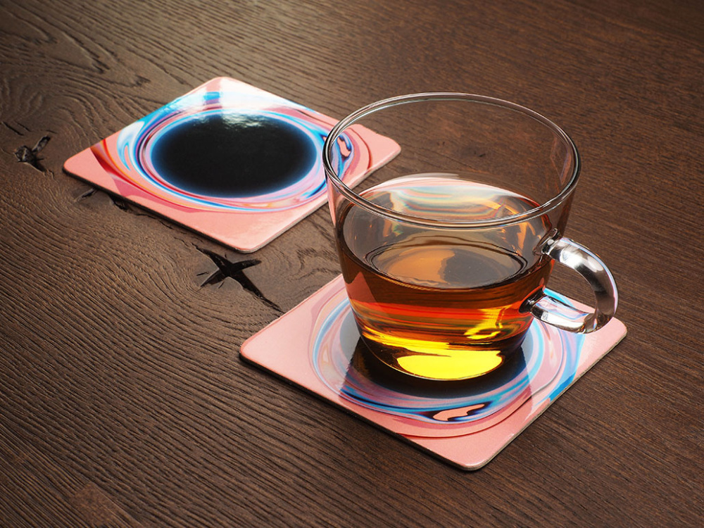 Logotrade promotional gifts photo of: Printed paper coaster 1839117