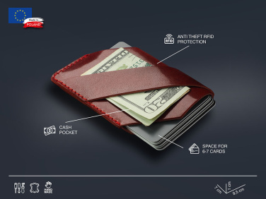 Logo trade promotional gifts image of: Wallet 1242141