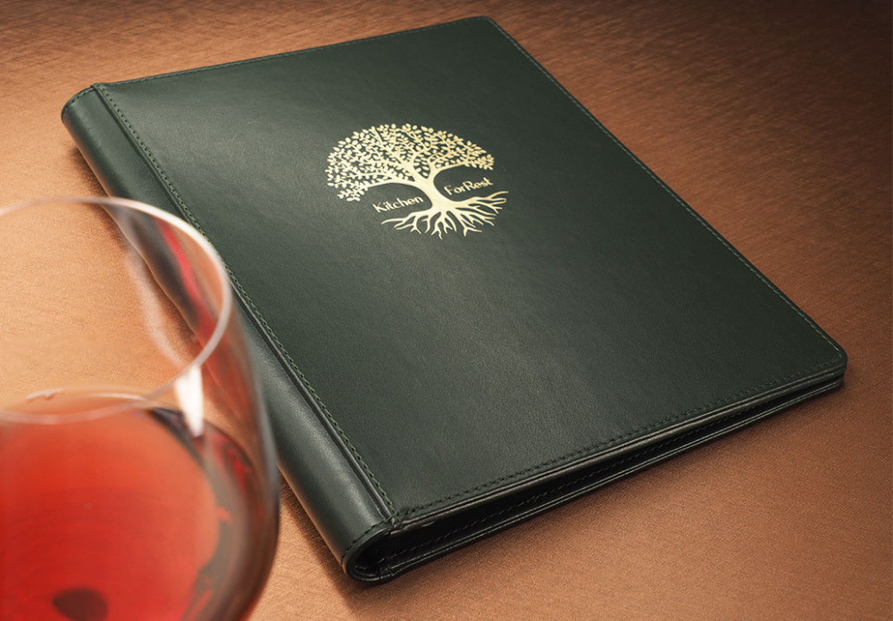 Logo trade promotional gift photo of: Menu cover 1056119