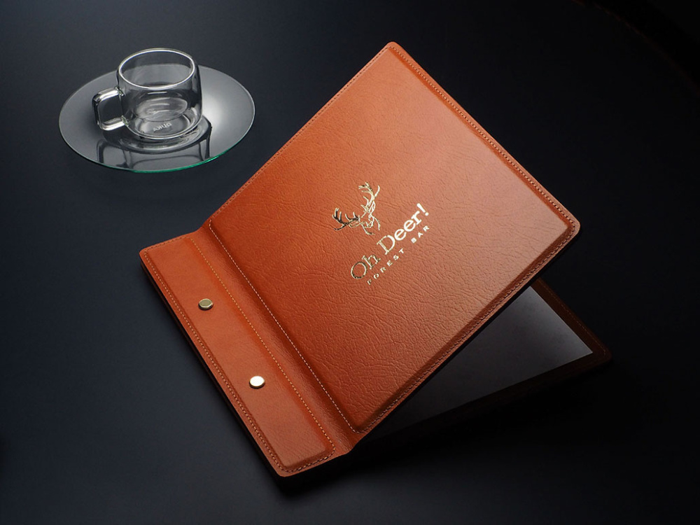 Logo trade promotional items picture of: Menu cover 1085318