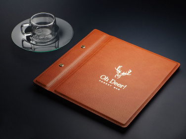 Logo trade promotional merchandise picture of: Menu cover 1085318