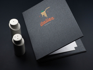 Logo trade promotional products image of: Menu cover 1952280