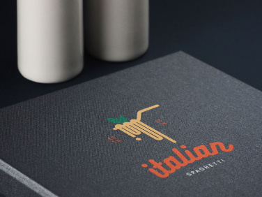 Logo trade corporate gifts image of: Menu cover 1952280