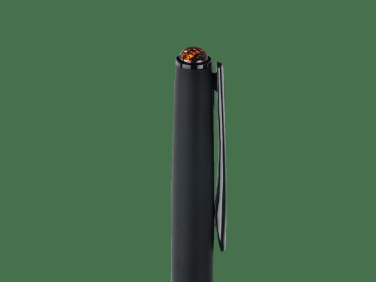 Logotrade promotional giveaway image of: Ball pen with AMBER stone 2070036