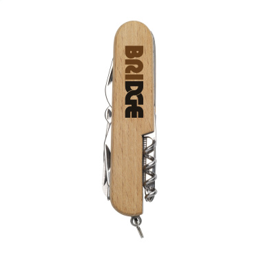 Logotrade promotional gift picture of: Beechwood Pocket knife