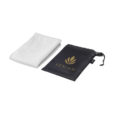 Logotrade advertising product picture of: CoolDown RPET sports cooling towel