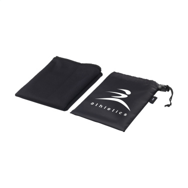 Logo trade promotional merchandise picture of: CoolDown RPET sports cooling towel