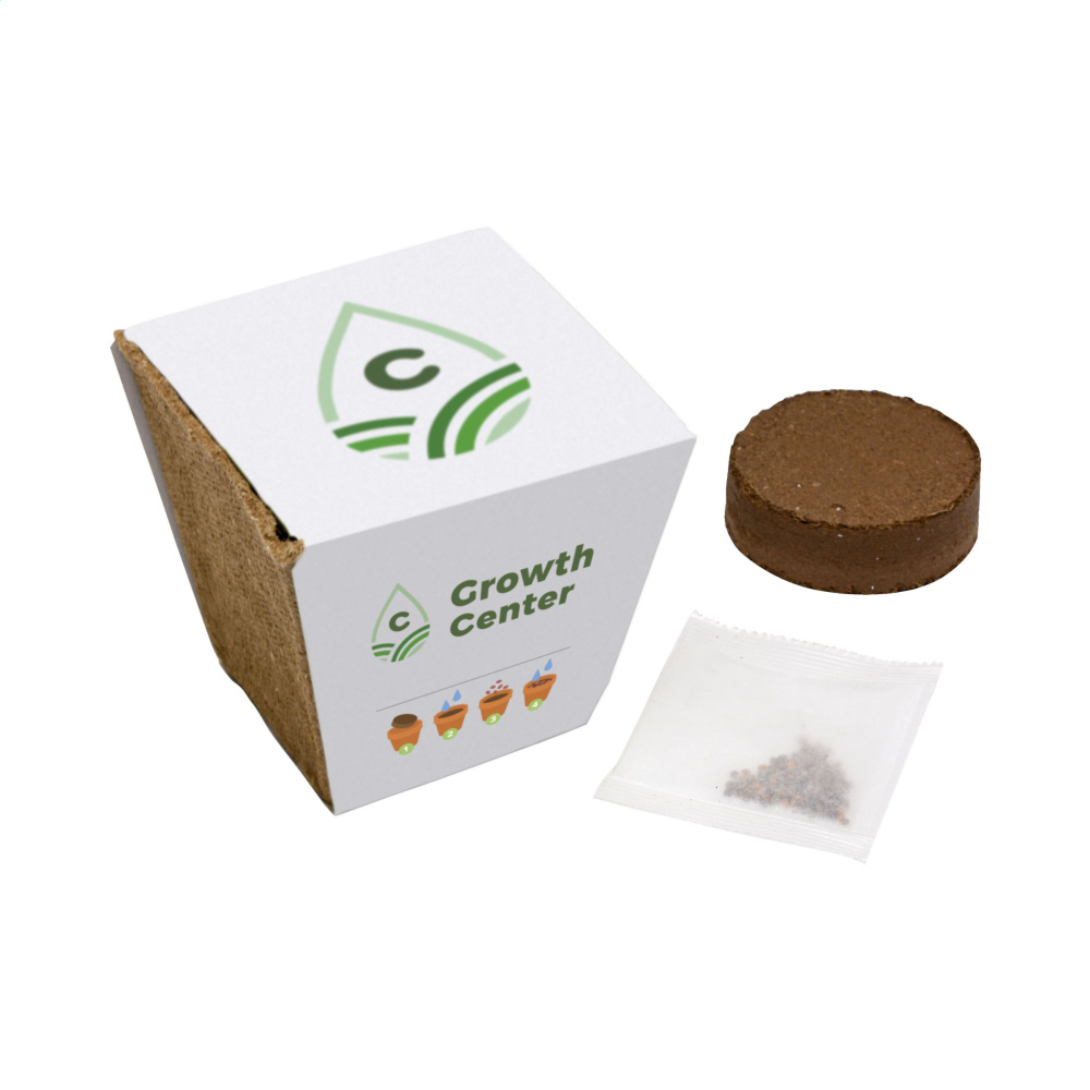 Logo trade promotional merchandise photo of: Flowermix Wood Fibers