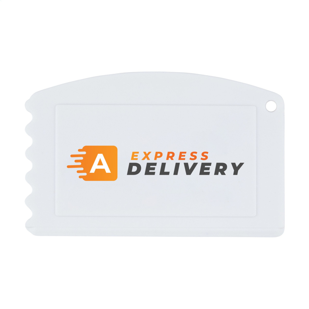 Logo trade business gift photo of: Fjord Recycled Ice Scraper
