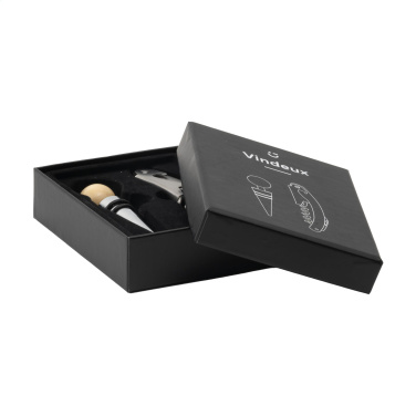 Logo trade promotional giveaways picture of: Vindeux wine gift set