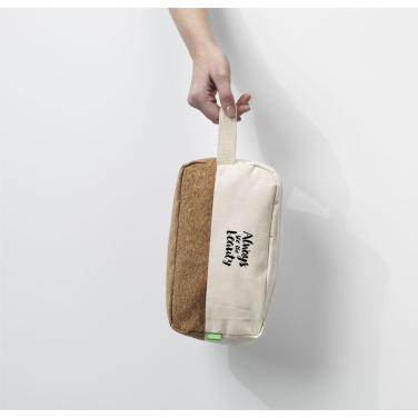 Logo trade promotional gifts image of: CosCork Eco toiletry bag