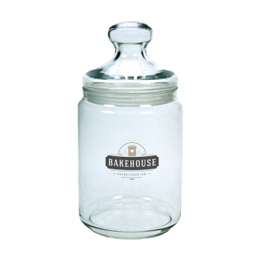 Logo trade promotional item photo of: Dolci Candy jar 1 L