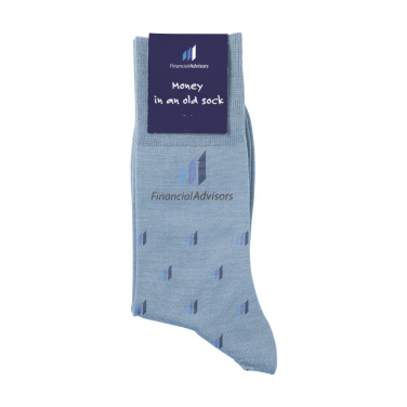 Logo trade promotional gift photo of: Cotton Socks