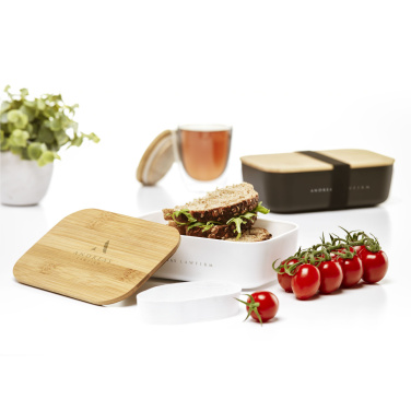 Logotrade business gift image of: Midori Bamboo Lunchbox