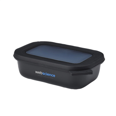 Logo trade promotional merchandise picture of: Mepal Cirqula multi use rectangular bowl 500ml lunchbox