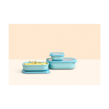 Logo trade promotional giveaways image of: Mepal Cirqula multi use rectangular bowl 2 L lunchbox