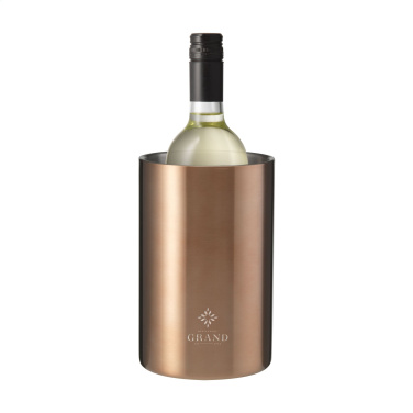 Logotrade business gift image of: CoolSteel RCS Recycled Steel wine cooler
