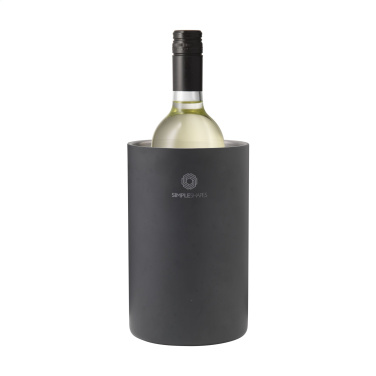 Logo trade promotional gifts image of: CoolSteel RCS Recycled Steel wine cooler