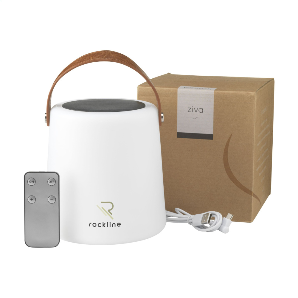 Logotrade corporate gift image of: Wooosh Ziva Solar Lamp