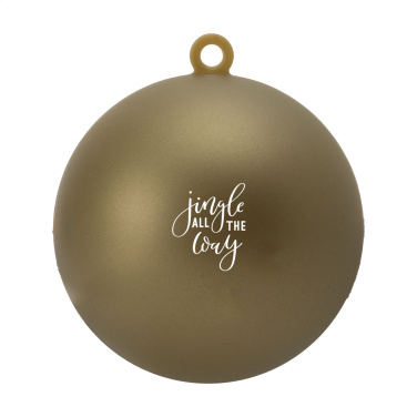 Logotrade promotional giveaways photo of: Christmas Bauble Ø 7 cm Recycled PP - Made in Europe