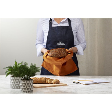 Logotrade promotional product picture of: Apron GRS Recycled Denim (220 g/m²)