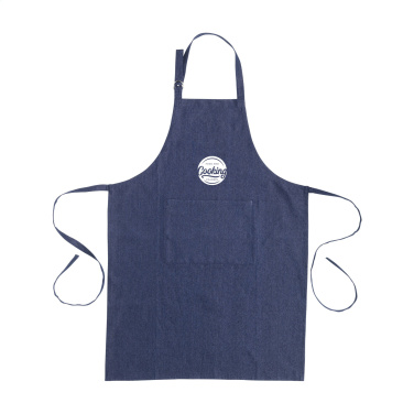 Logotrade promotional merchandise picture of: Apron GRS Recycled Denim (220 g/m²)