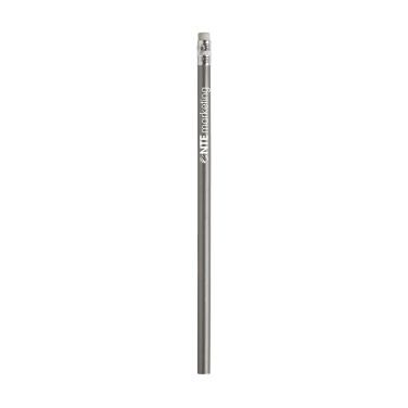 Logo trade business gift photo of: Topic varnished pencil