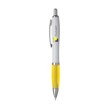 Logotrade promotional merchandise image of: Athos White pen