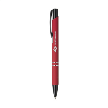 Logotrade advertising product image of: Ebony Rubberised pen