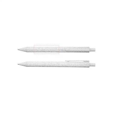 Logo trade promotional gifts image of: Wheat-Cycled wheat straw pen