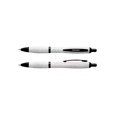 Logotrade promotional gift image of: Athos Wheat-Cycled Pen wheat straw pen