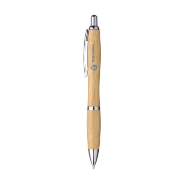 Logo trade promotional items picture of: Athos Bamboo pen