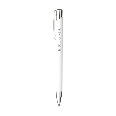 Logo trade business gifts image of: Ebony Soft Touch pen