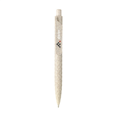 Logo trade promotional giveaways image of: Stalk Wheatstraw Pen