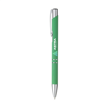 Logo trade corporate gifts image of: Ebony Soft Touch Accent pen