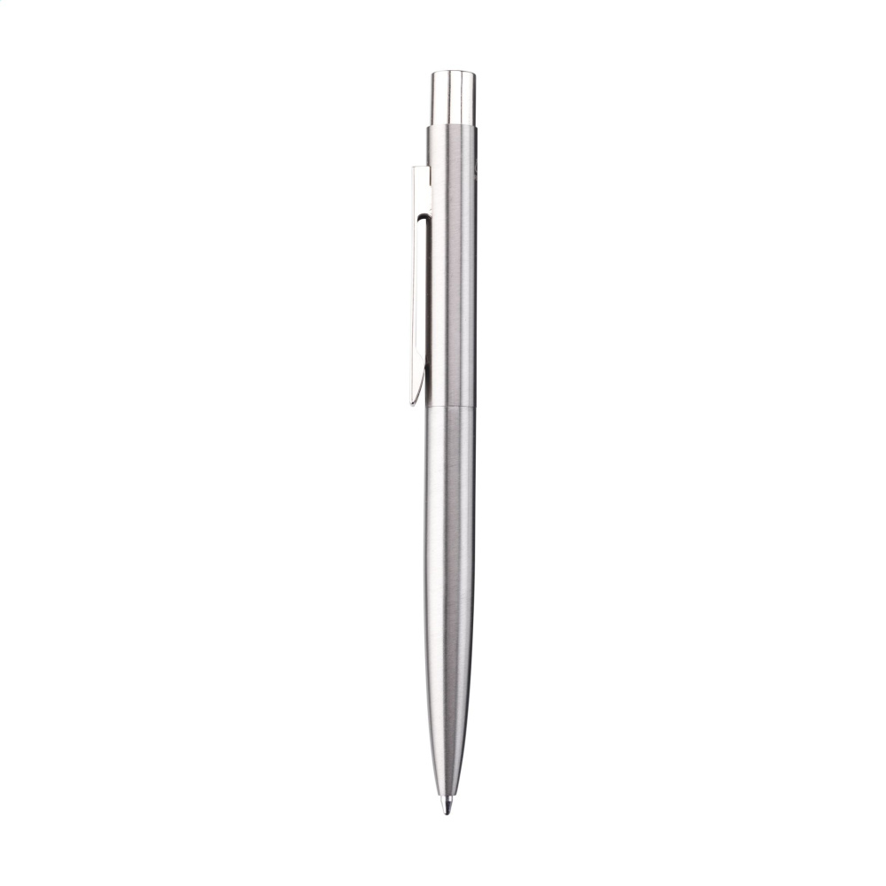 Logo trade promotional items picture of: Bellamy Pen Recycled Stainless Steel