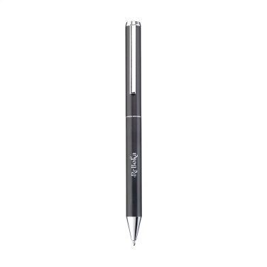 Logo trade promotional merchandise image of: Hudson Pen Recycled Alu