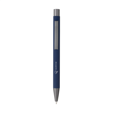 Logotrade promotional gift image of: Brady Soft Touch Recycled Alu pens